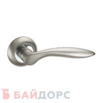 Ручка дверная Lockit Бергамо AL E9 (SN/PC)