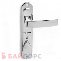 Ручка дверная на планке Apecs HP-42.0101-S-C-L хром