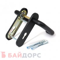 Ручка дверная на планке Apecs HP-72.1303-BL