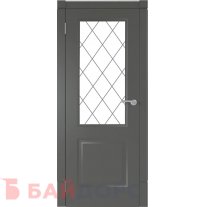 Финская дверь ПО Графит