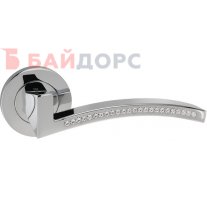 Ручка дверная ORO&ORO Fly Swarovski 105CR-16E cp