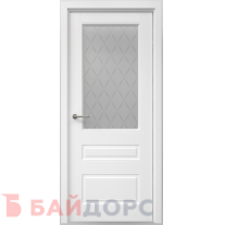 Классика 3 эмаль белая стекло Ромб