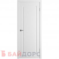 Флэт 1 ДГ Белая эмаль