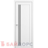 S22 ДО  Белый матовый Lacobel Black Classic